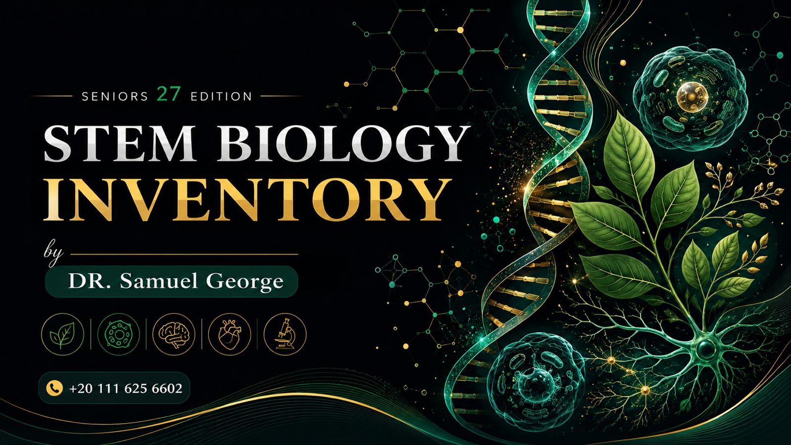 Inventory STEM Biology By Dr Samuel